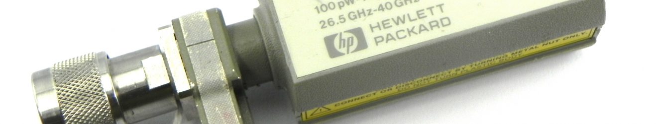 HP/Agilent R8486D Waveguide Power Sensor, 26.5 GHz to 40 GHz