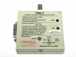 Cabletron TMS-3 Ethernet Transceiver