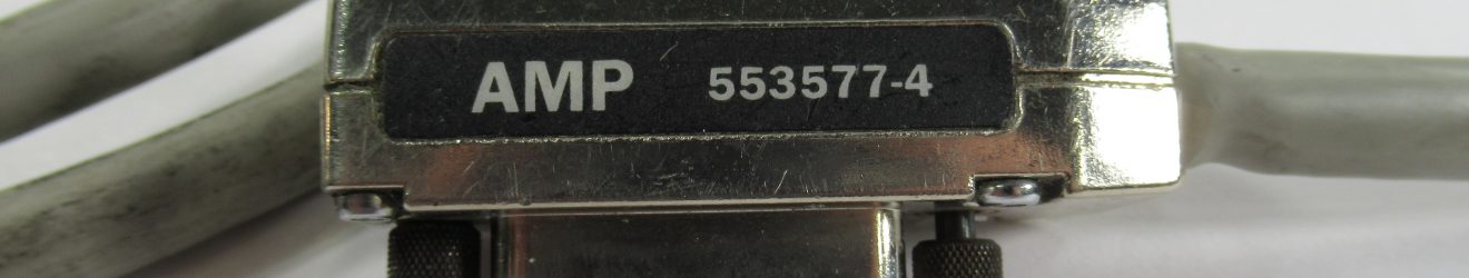 AMP 553577-4 IEEE 488 Cable – 3 Meters