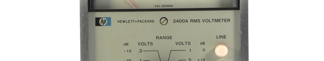HP/Agilent 3400A RMS Voltmeter