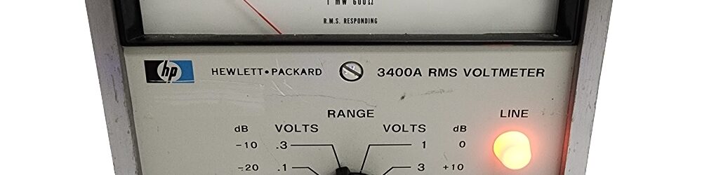 Keysight 3400A True RMS Voltmeter