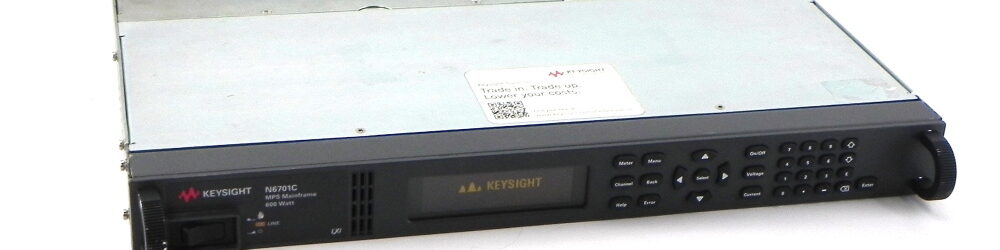 Keysight N6701C Low-Profile Modular Power System Mainframe