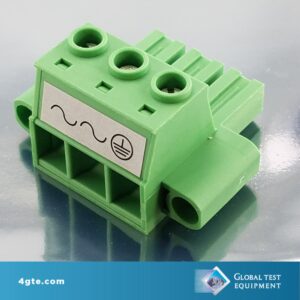 GTE 5190-4478 3-Position, 230V Single Phase Input Connector for 3.3kW N87xxA Power Supplies