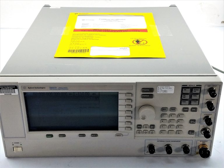 HP Agilent Keysight E8257D PSG Analog Signal Generator, up to 67 GHz ...