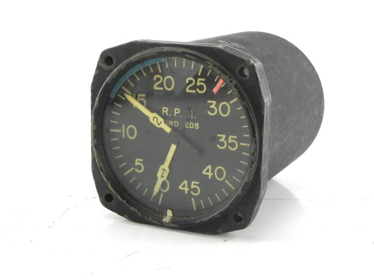 FCM 8DJ19AAW2 Dual Tachometer, Aircraft Global Test Equipment