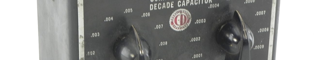 Cornell-Dubilier CDA 5 Decade Capacitor