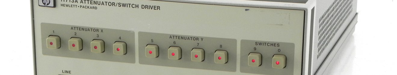 HP/Agilent 11713A Attenuator / Switch Driver