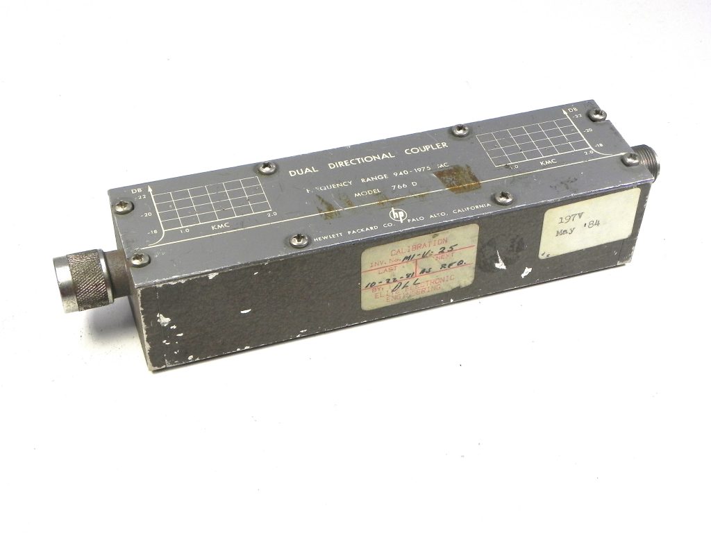 Keysight 766D Dual Directional Coupler 1 2KMC Global Test Equipment