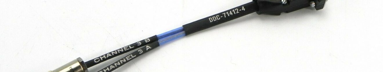 AIM DDC-71412-4 ACA-2405-008 MIL-STD-1553 Cable CJ70-29 2 Connectors