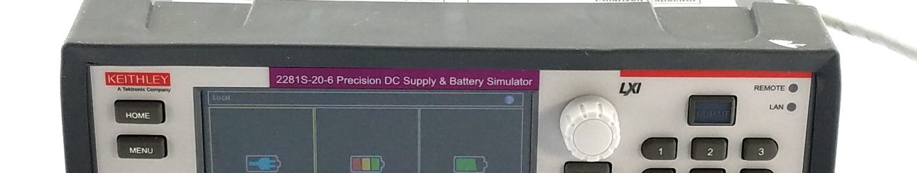 Keithley 2281S-20-6 Battery Simulator, 20V, 6A, 120W