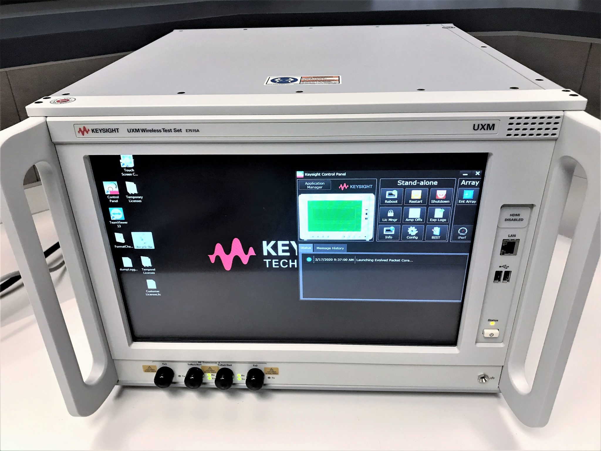 Keysight E7515A 504 UXM Wireless Test Set / 300 MHz to 3.8 GHz, with Options 504, 1CM, 1FPFFD