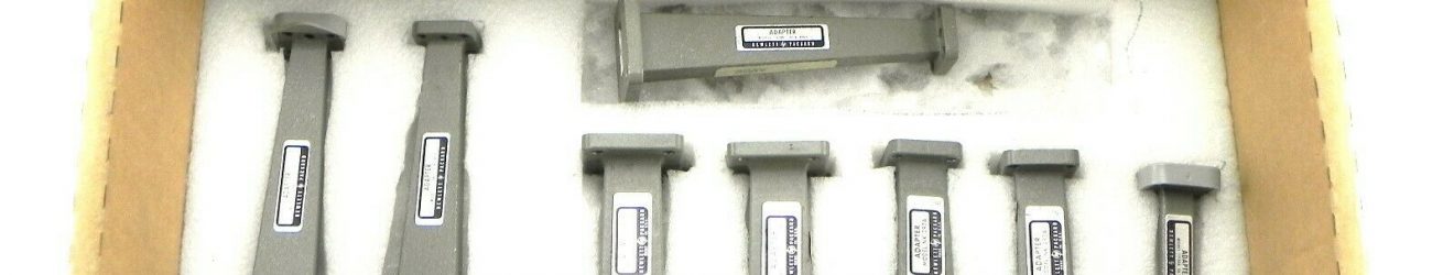 Keysight Waveguide Adapter Set. Includes 11518A. 11519A, 11520A, NK-292A, NP-292A Set of 11