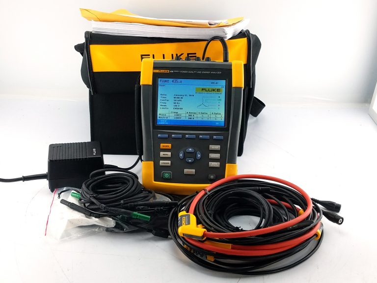 Fluke 435II Series II Power Quality Analyzer Global Test Equipment