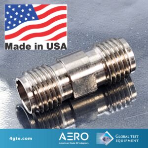 Aero 2.92mm Female to 2.92mm Female Adapter, Made in the USA