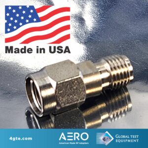 Aero 2.92mm Female to 2.92mm Male Adapter, Made in the USA