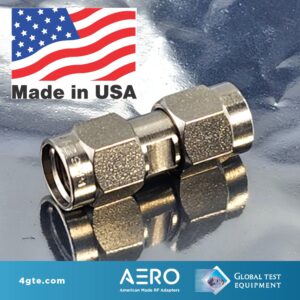 Aero 2.92mm Male to 2.92mm Male Adapter, Made in the USA