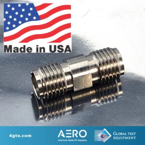 Aero SMA Female to SMA Female Adapter, Made in the USA