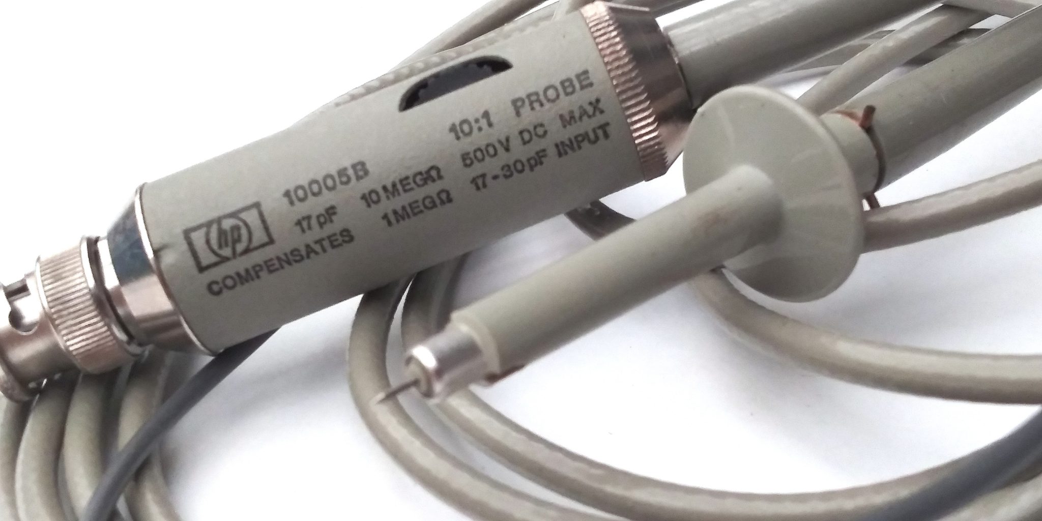 HP/Agilent 10005B Probe, Voltage Divider 101 17pF 10ft Global Test