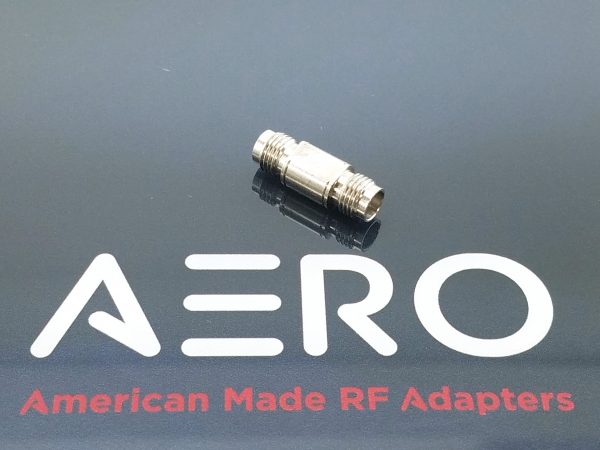 Aero A24F-24F 2.4mm Female-Female adapter, 50 GHz, Made in USA