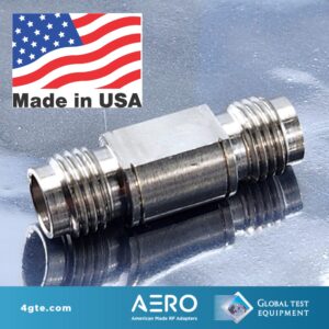 Aero 2.4mm Female to 2.4mm Female Adapter, Made in the USA