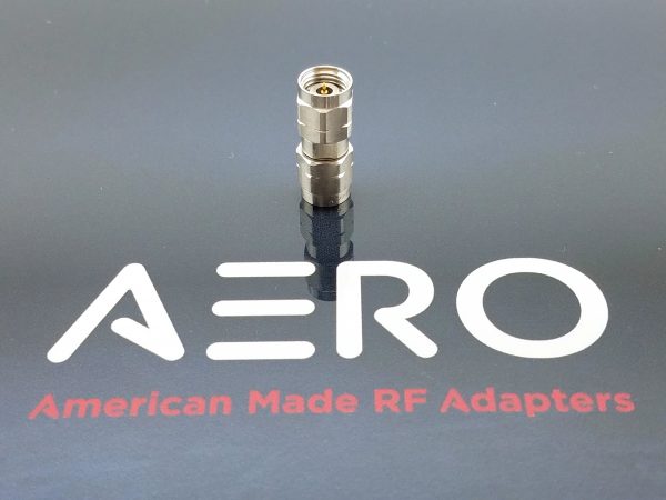 Aero 2.4mm Male to Male Adapter, 50 GHz, Made in the USA