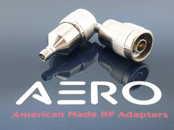 Aero 3.5mm to Type N Adapters, 18 GHz, Made in the USA