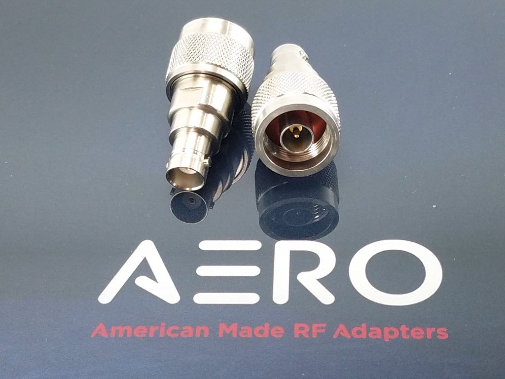 Aero Type N to BNC Adapter, Made in the USA