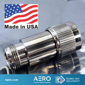 Aero Type N Female to Type N Male Adapter, Made in the USA