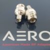 Aero Type N Female to SMA Male Adapter, 18 GHz, Made in the USA