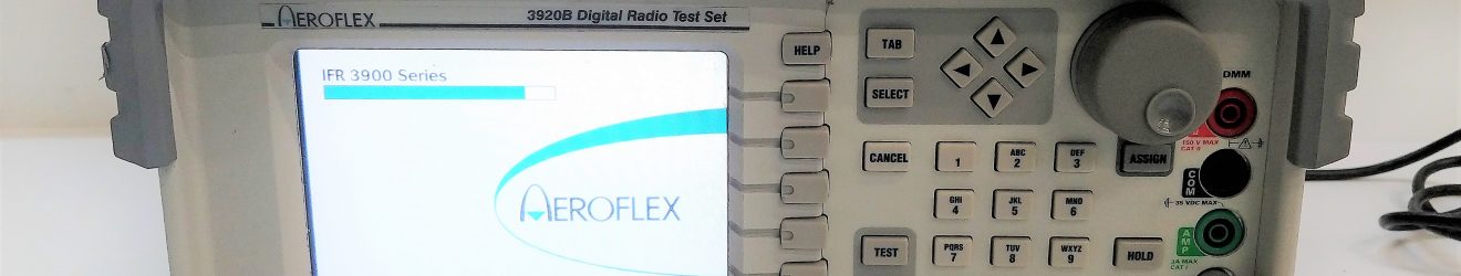 Aeroflex 3920B Digital Radio Test Set with Options 050, 053, 056 & 057