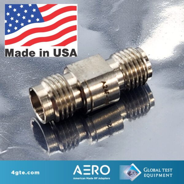 Aero 2.4mm Female to 3.5mm Female Adapter, Made in the USA
