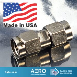 Aero 2.92mm Male to 3.5mm Male Adapter, Made in the USA