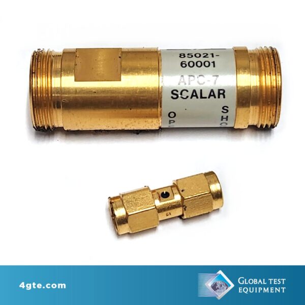 Keysight 85027A Directional Bridge, 10 MHz - 18 GHz with Case, 85021-60001 Open/Short and SMA M-M Adapter.