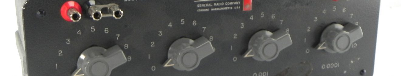 General Radio 1454-A Voltage Divider, Decade
