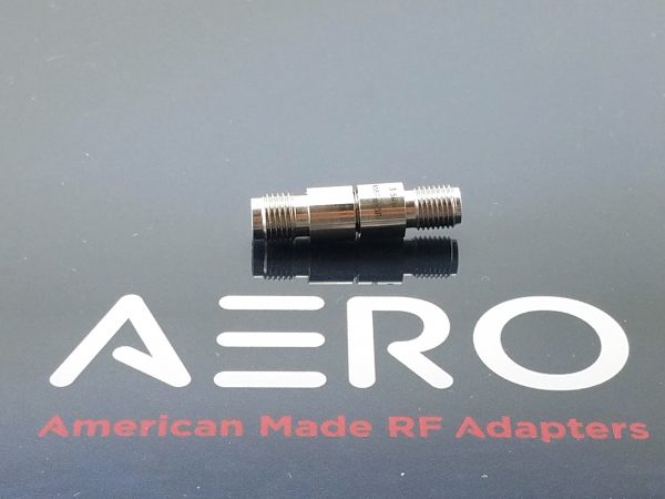 Aero A18F-35F 1.85mm to 3.5mm Female-Female Adapter, 33 GHz, Made in the USA