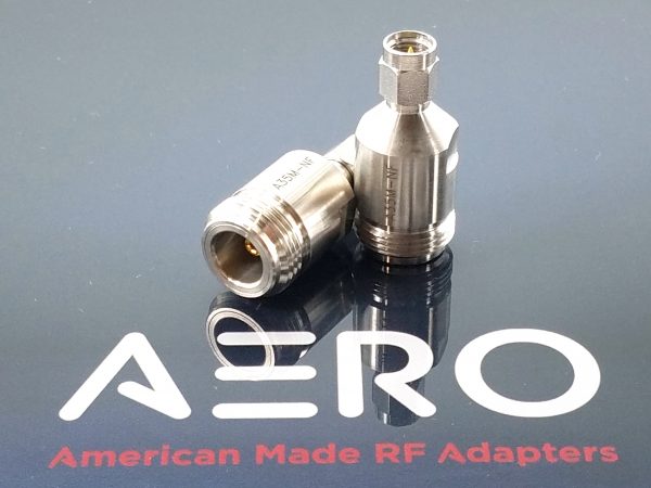Aero Adapter 3.5mm Male - Type N Female, 18 GHz, Made in USA A35M-NF