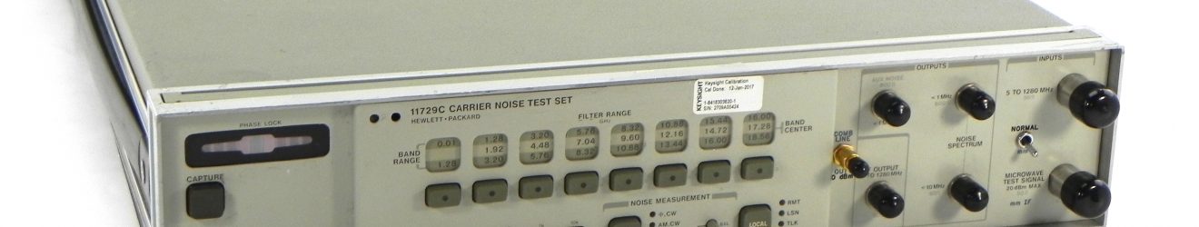HP/Agilent 11729C Carrier Noise Test Set with Options 130/H33