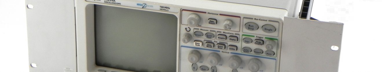 HP/Agilent 54624A 4-Channel, 100 MHz Oscilloscope with N2757A