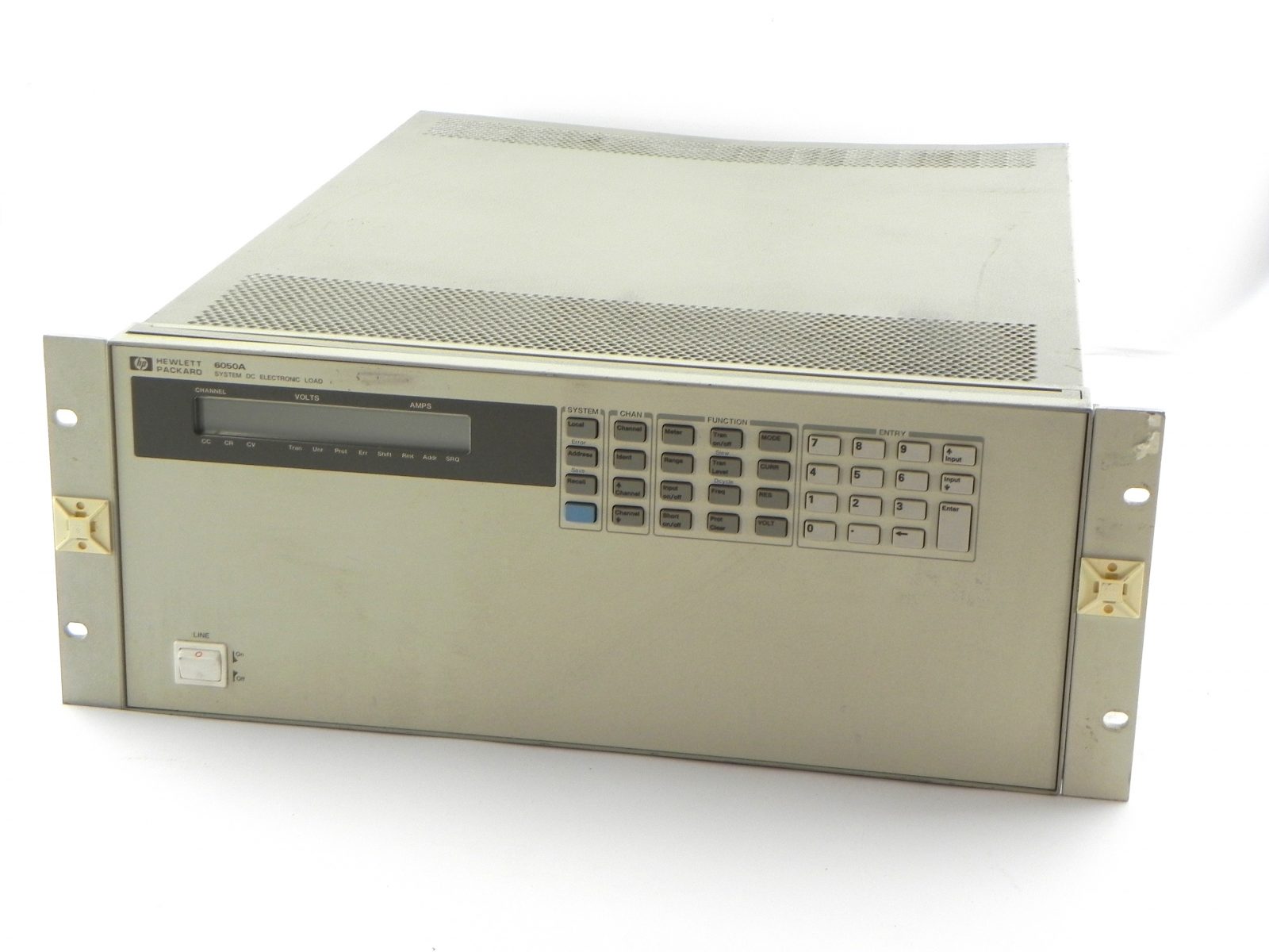 Agilent HP 6050A DC Load Mainframe Sold AS IS For Parts Only 