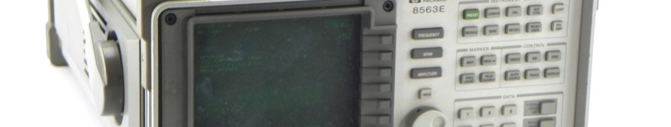 HP/Agilent 8563E Portable Spectrum Analyzer, 9 kHz to 26.5 GHz with 85620A