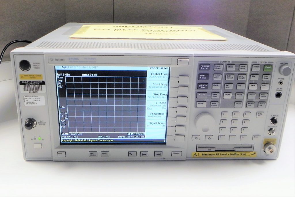 Keysight E4448A PSA Series Spectrum Analyzer, 3 Hz 50 GHz Options 1DS/117/266/AYZ Global