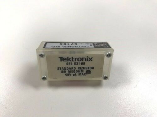 Tektronix 067-1131-99 Standard Resistor 150 Megohm
