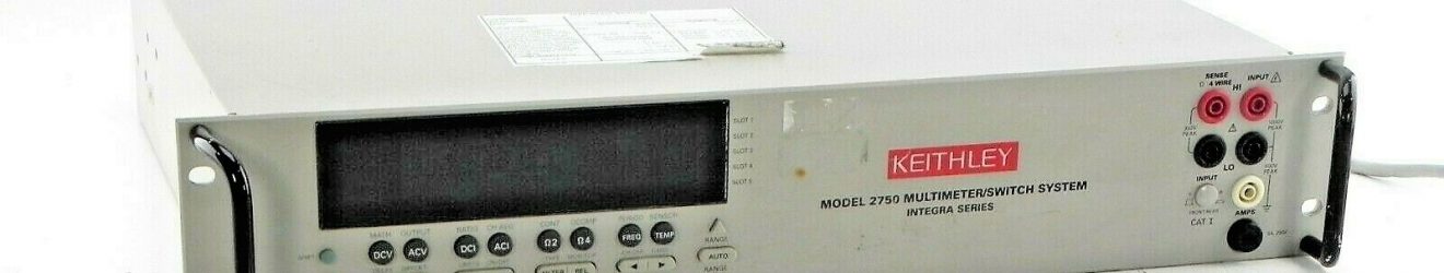 Keithley 2750 Multimeter/Switch System