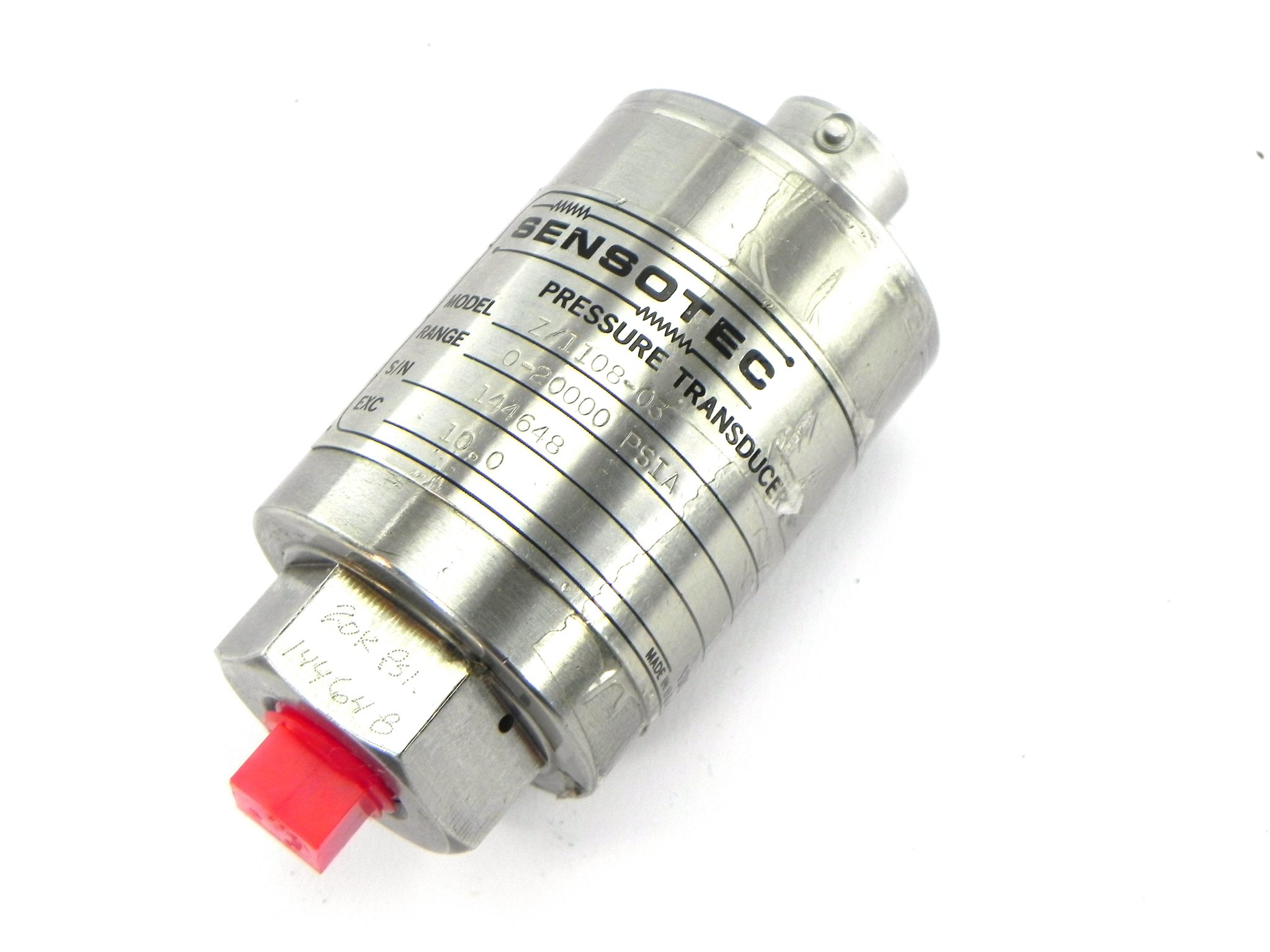 Sensotec Z/110803 Transducer, Pressure Global Test Equipment