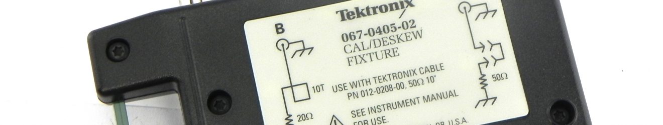 Tektronix 067-0405-02 Cal/Deskew Fixture
