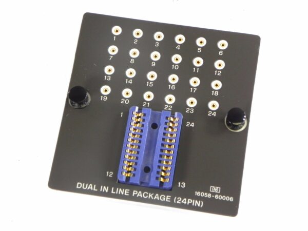 Keysight 16058-60006 Socket board Assy Dual In Line Package (24-PIN DIP)