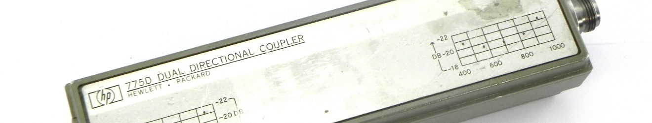 Agilent/HP 775D Dual Directional Coupler 450-940MHz