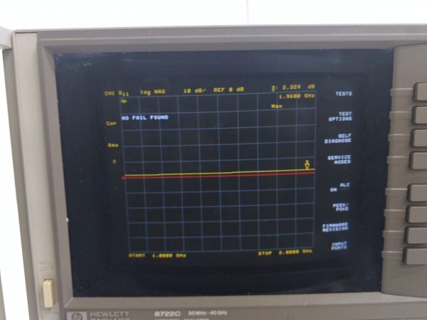 Keysight 8722C Network Analyzer, 40 GHz