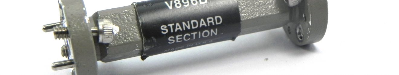 HP/Agilent Keysight V896B Waveguide Standard