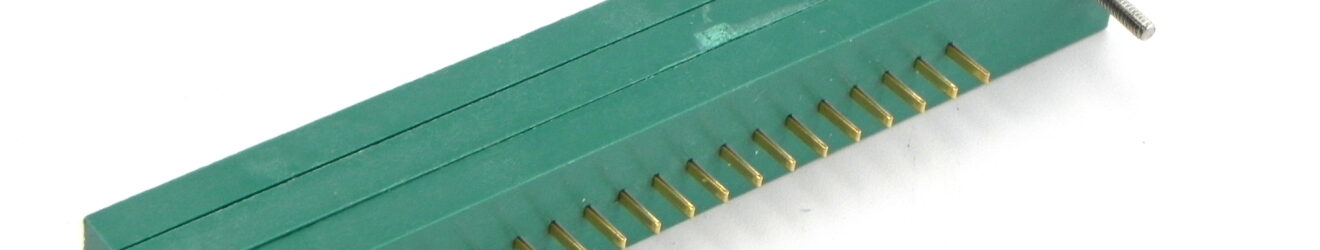 3M Textool 220-2600-00-0602 ZIP Strip Sockets .100”/2.54 mm centers, 1×20, each